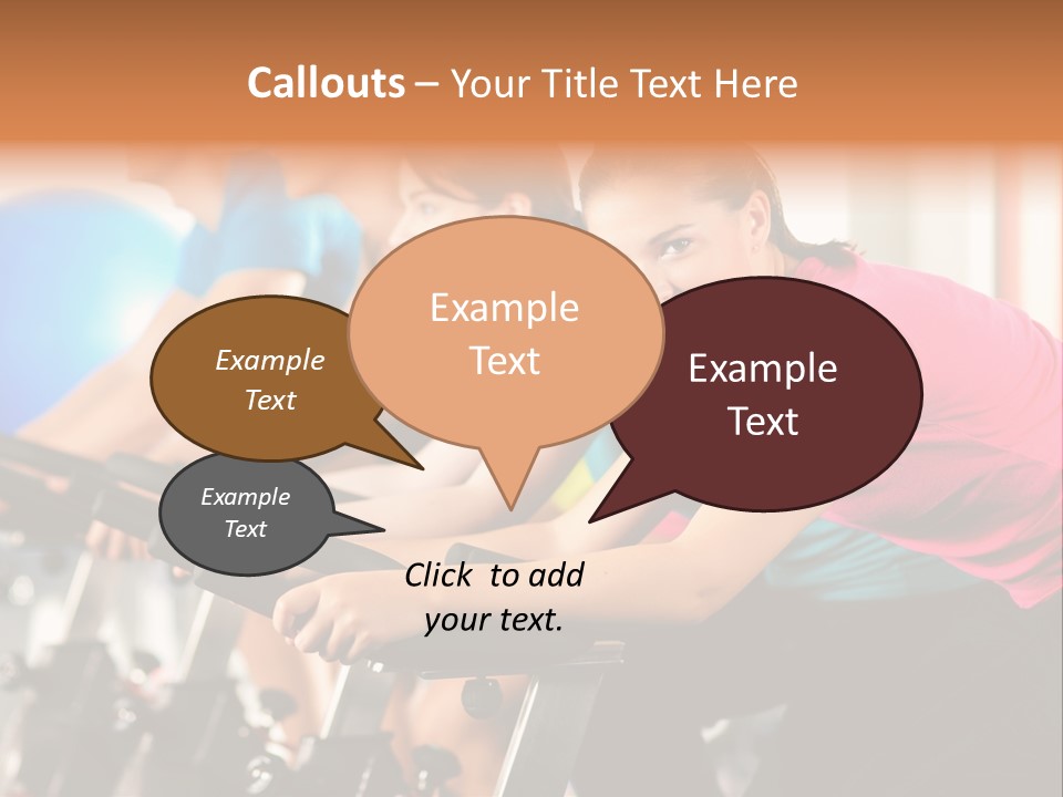 One Group Fitness PowerPoint Template