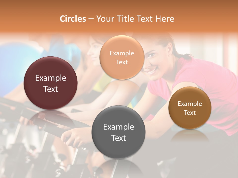 One Group Fitness PowerPoint Template