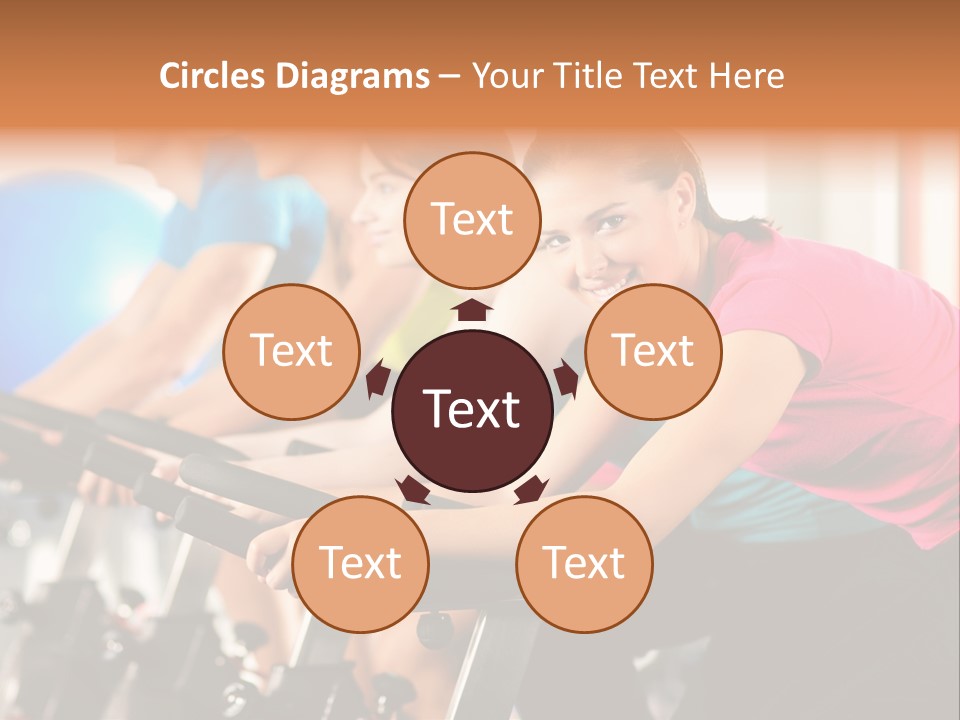 One Group Fitness PowerPoint Template