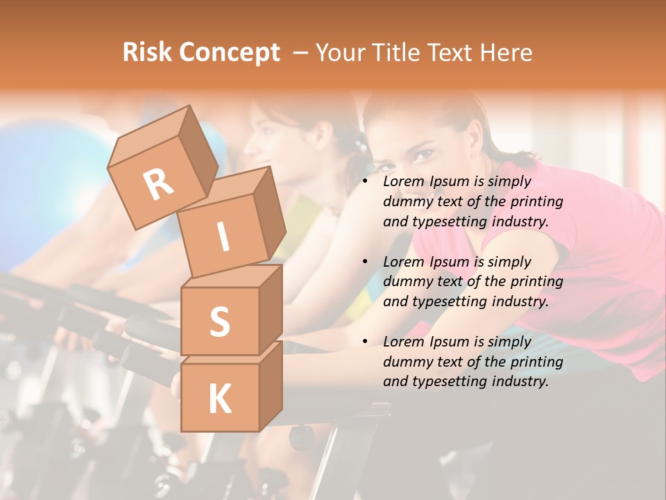 One Group Fitness PowerPoint Template