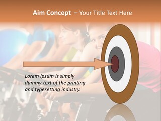 One Group Fitness PowerPoint Template