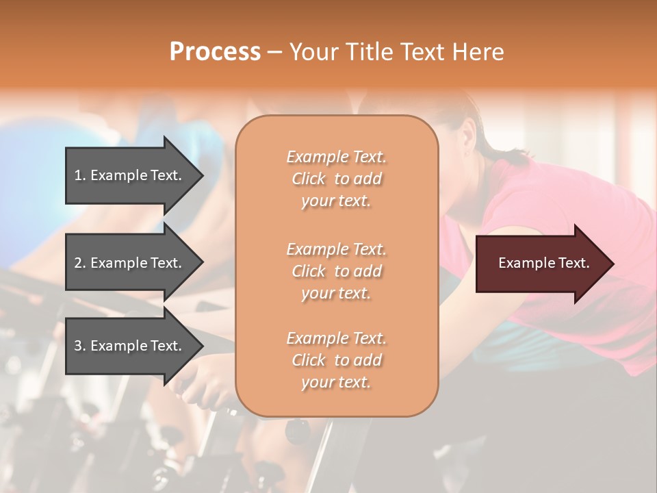 One Group Fitness PowerPoint Template