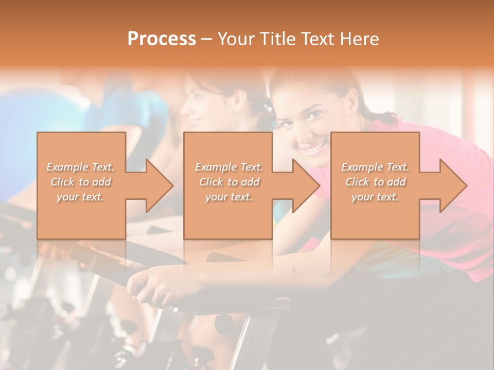 One Group Fitness PowerPoint Template