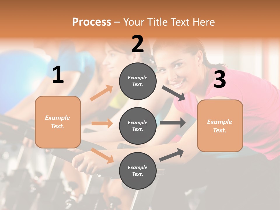 One Group Fitness PowerPoint Template