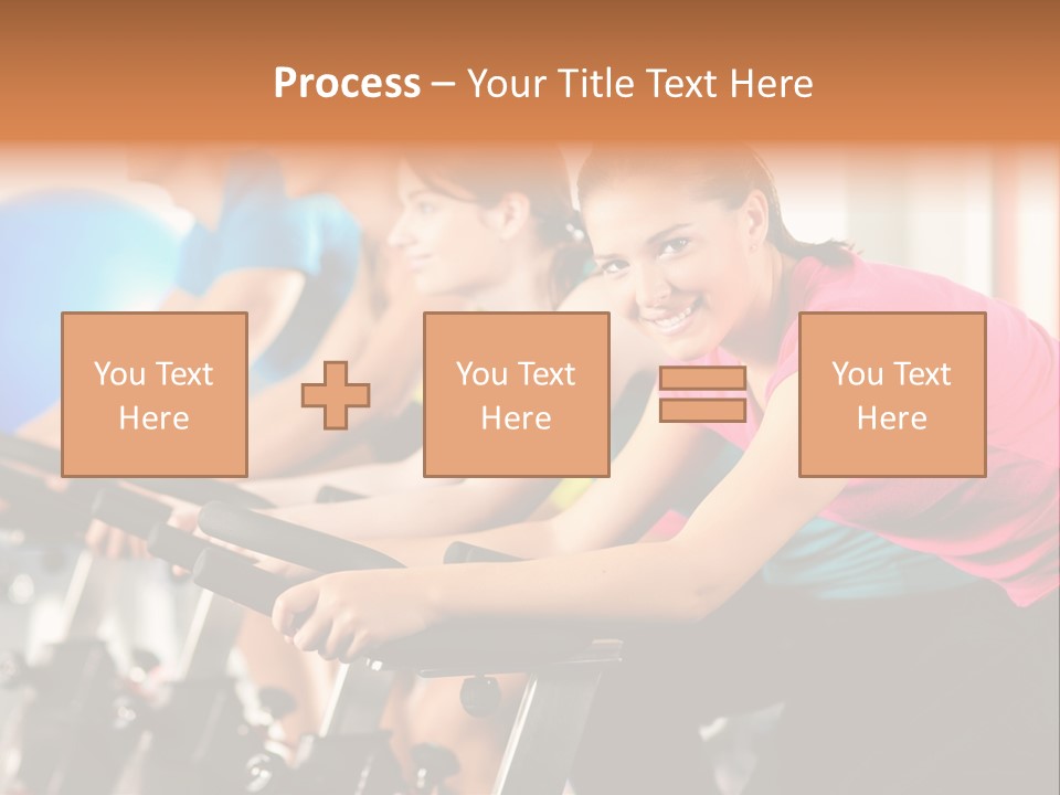 One Group Fitness PowerPoint Template