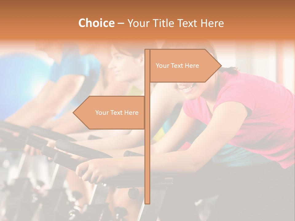 One Group Fitness PowerPoint Template