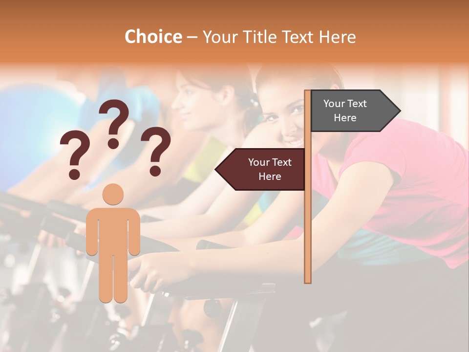 One Group Fitness PowerPoint Template