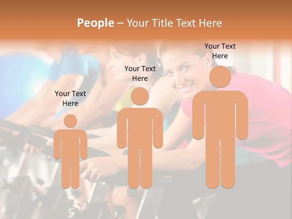 One Group Fitness PowerPoint Template