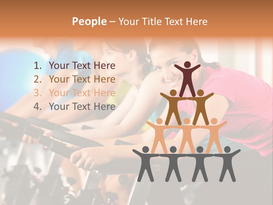 One Group Fitness PowerPoint Template