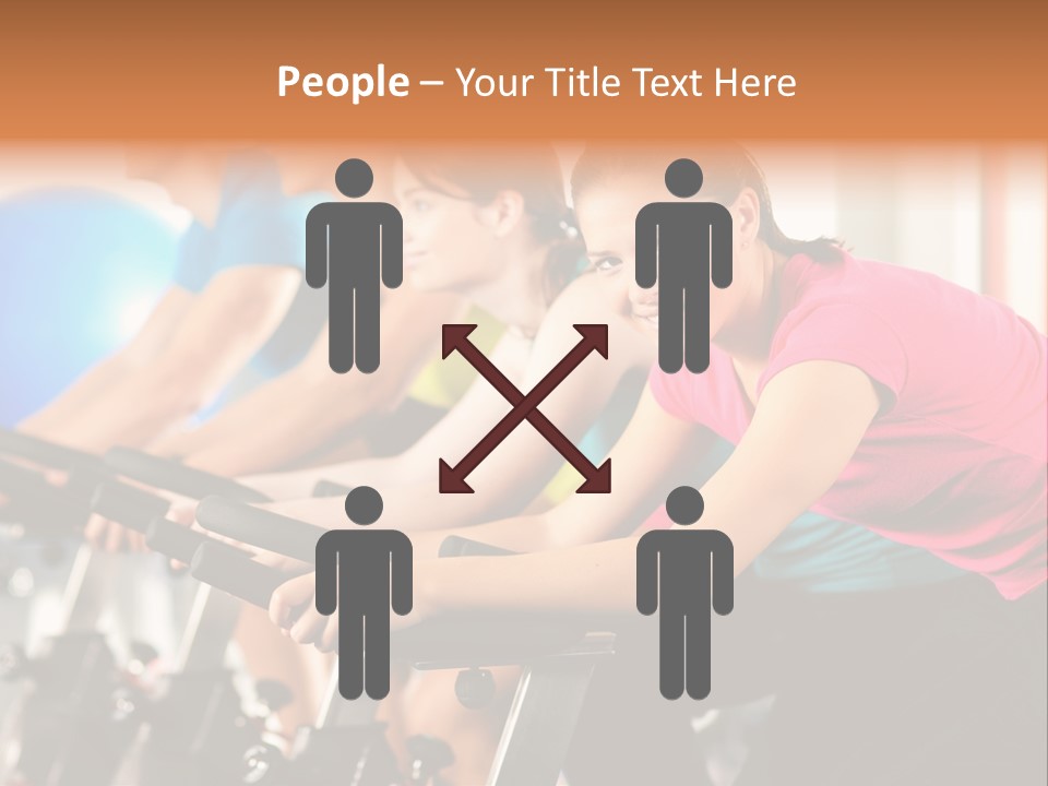 One Group Fitness PowerPoint Template