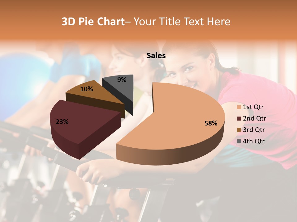 One Group Fitness PowerPoint Template