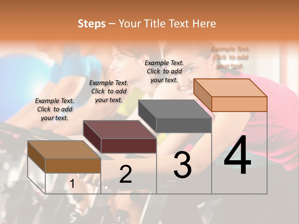 One Group Fitness PowerPoint Template