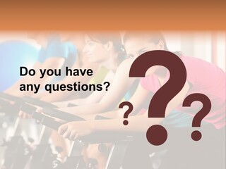 One Group Fitness PowerPoint Template