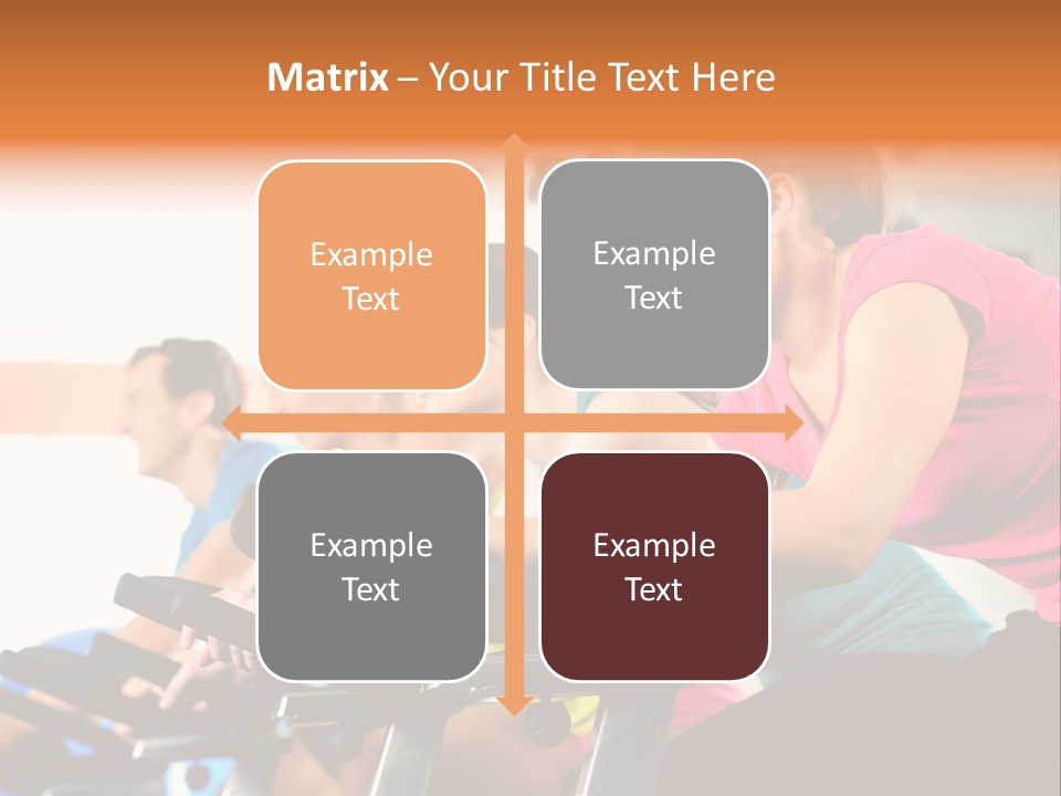 Man Training  PowerPoint Template