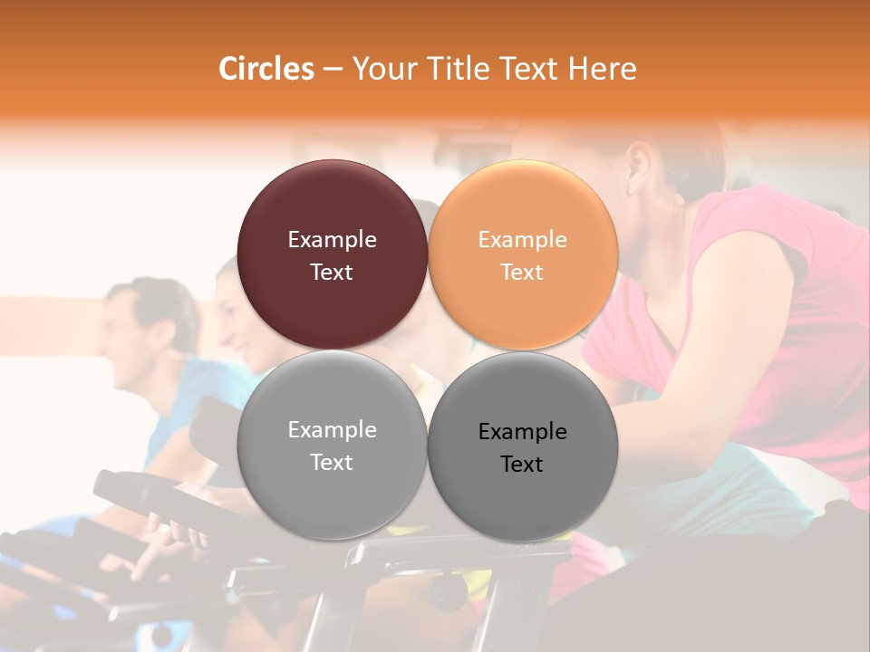 Man Training  PowerPoint Template