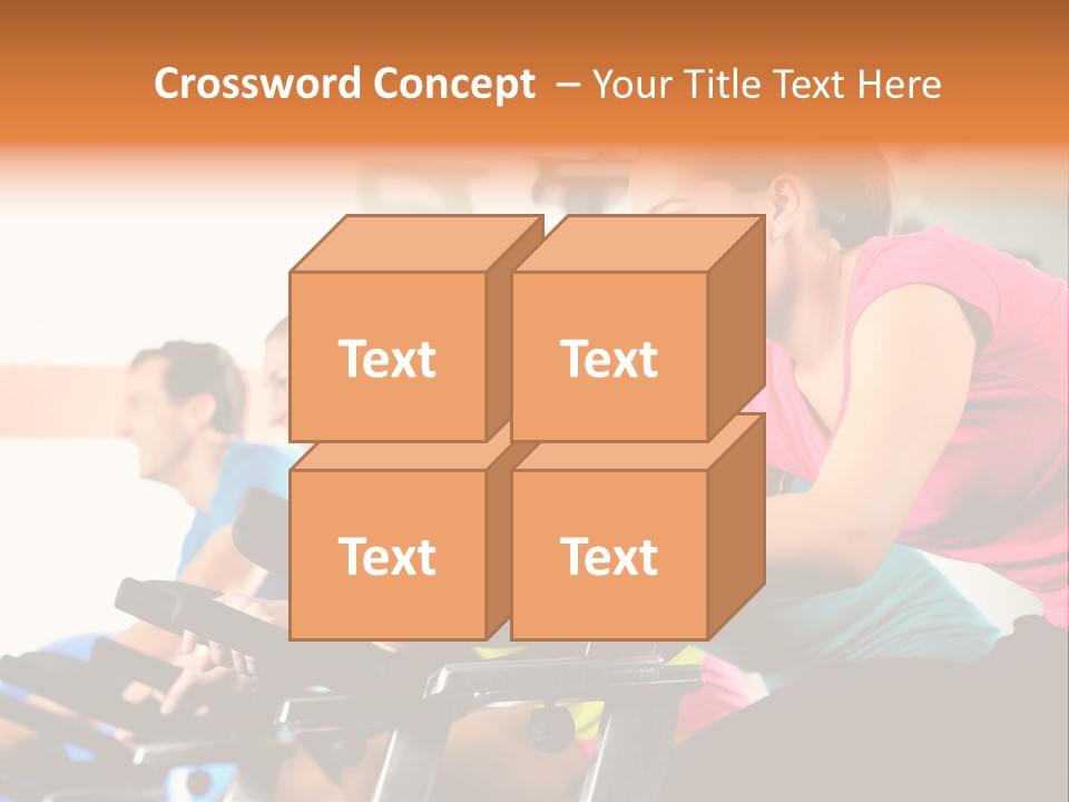 Man Training  PowerPoint Template