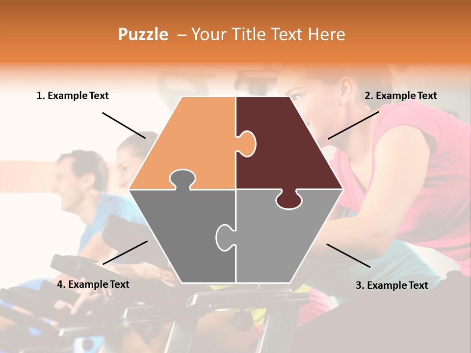 Man Training  PowerPoint Template