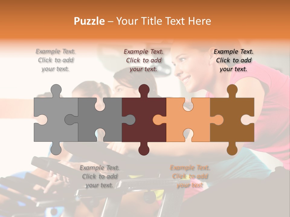 Man Training  PowerPoint Template