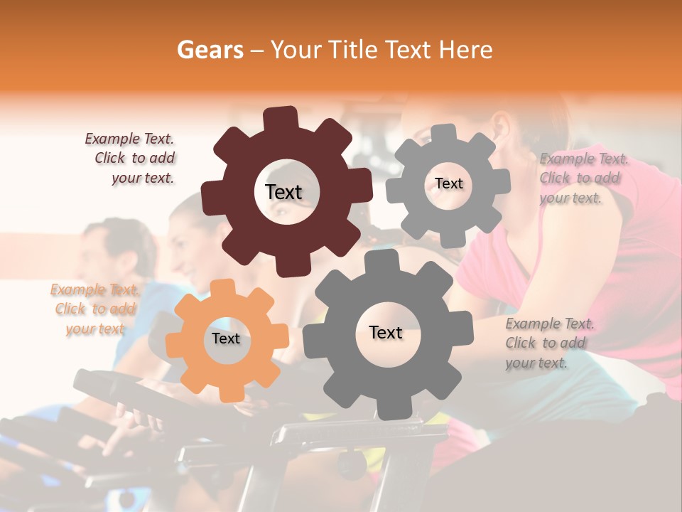 Man Training  PowerPoint Template