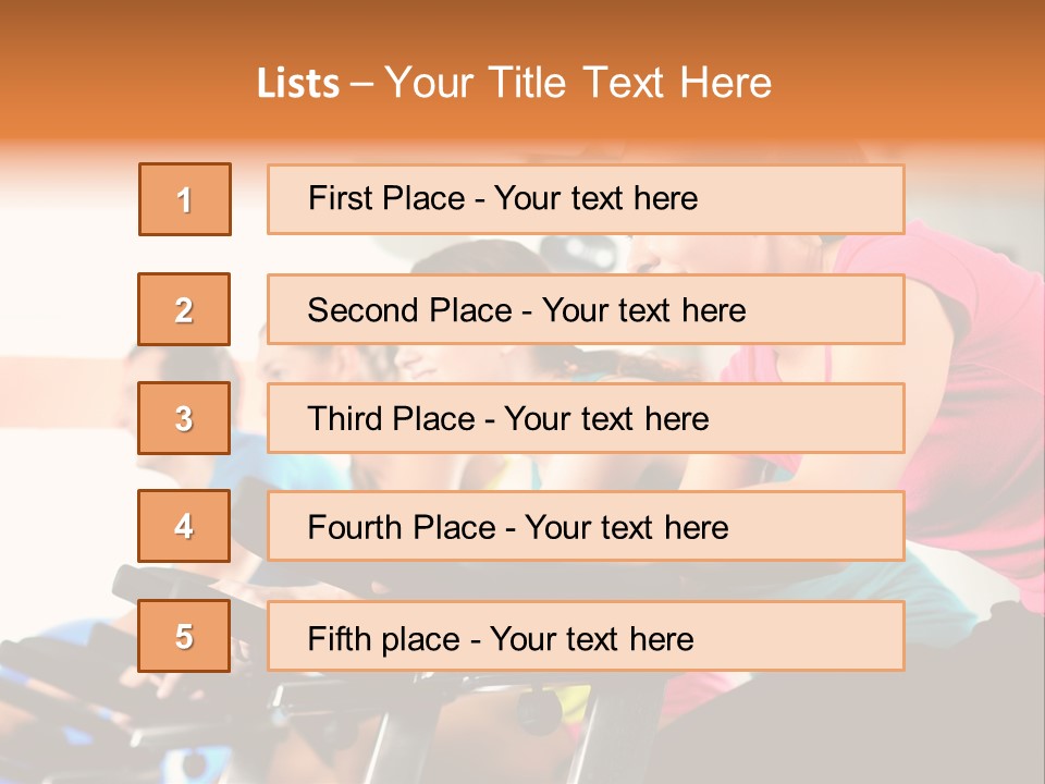 Man Training  PowerPoint Template