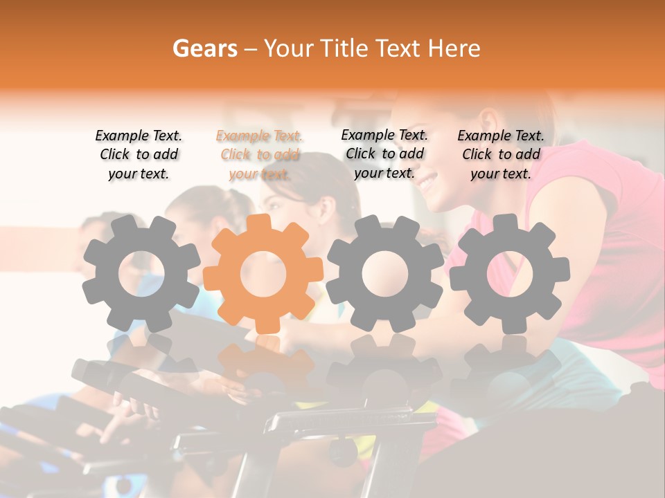 Man Training  PowerPoint Template