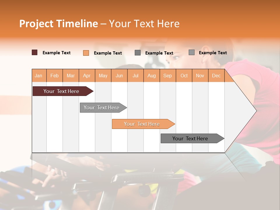 Man Training  PowerPoint Template