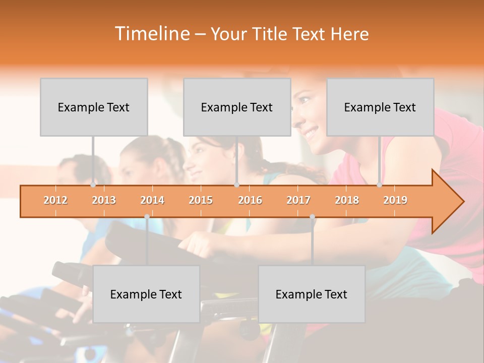 Man Training  PowerPoint Template