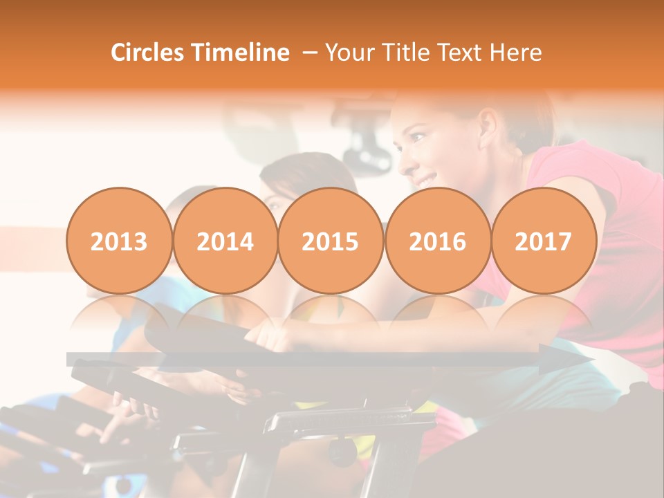 Man Training  PowerPoint Template