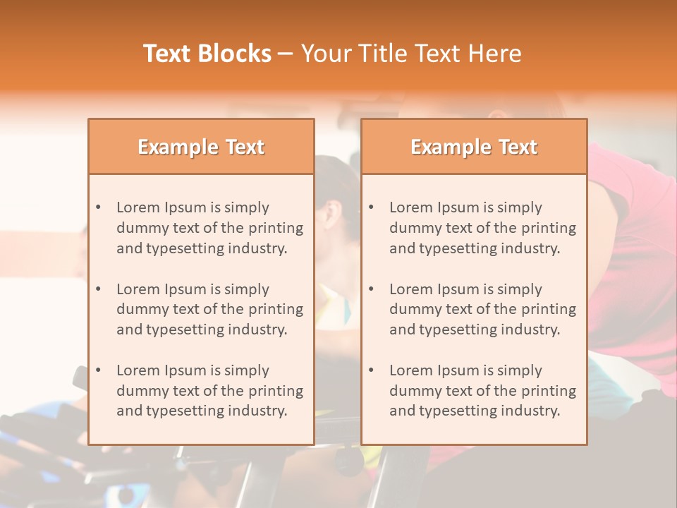 Man Training  PowerPoint Template