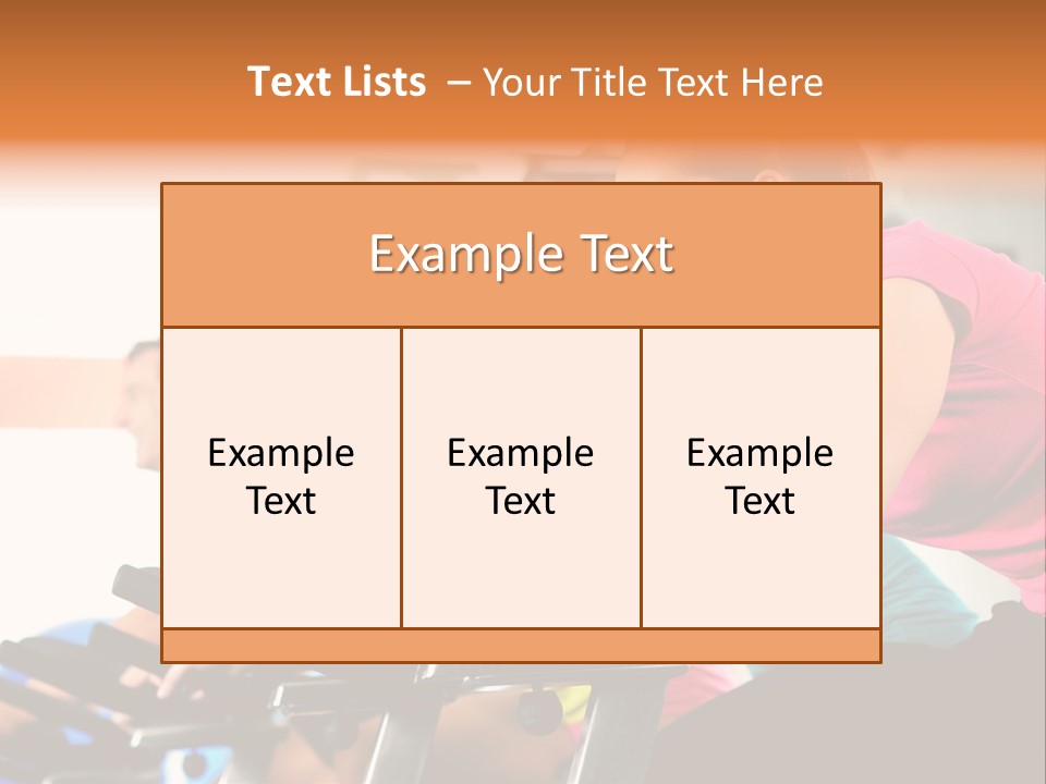 Man Training  PowerPoint Template