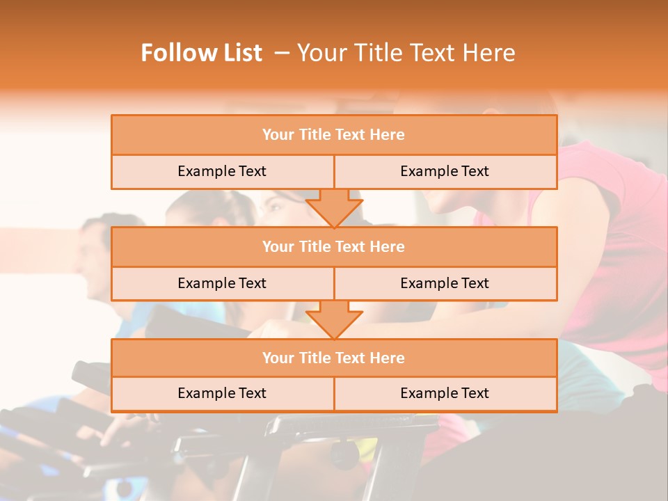 Man Training  PowerPoint Template