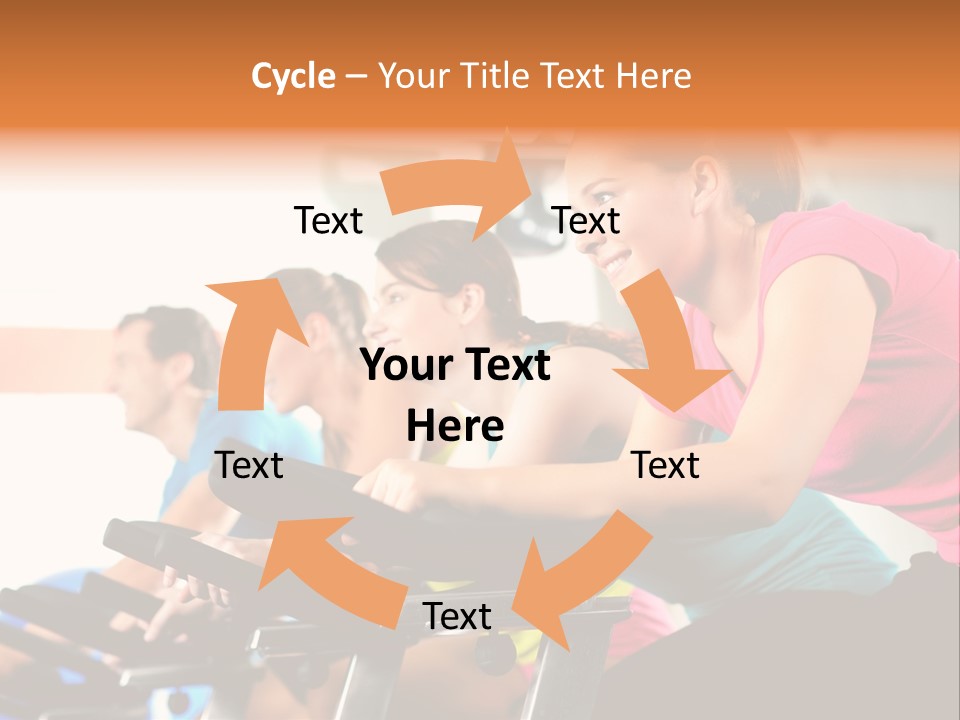 Man Training  PowerPoint Template
