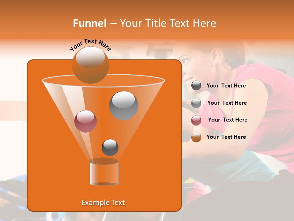 Man Training  PowerPoint Template