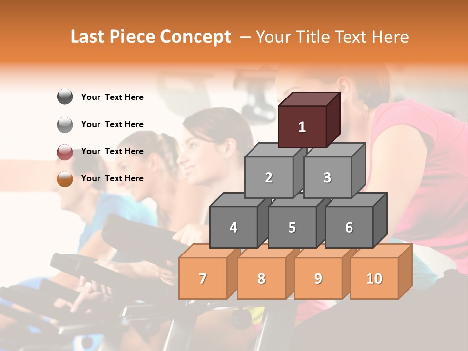 Man Training  PowerPoint Template