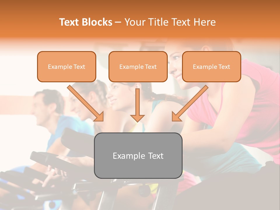 Man Training  PowerPoint Template