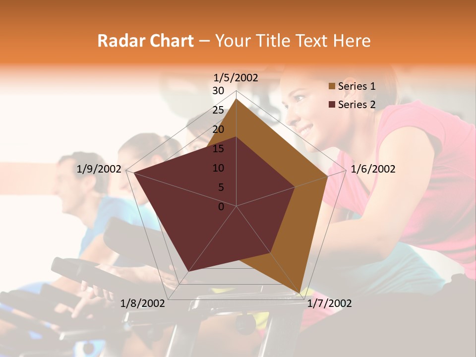Man Training  PowerPoint Template