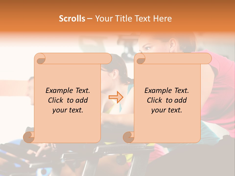 Man Training  PowerPoint Template