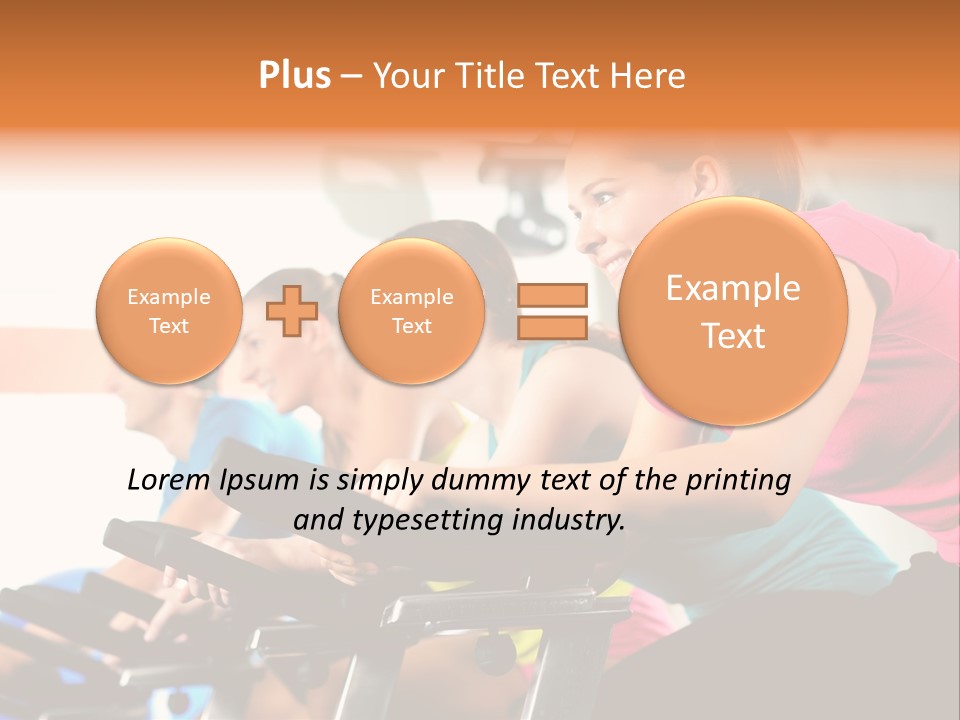Man Training  PowerPoint Template