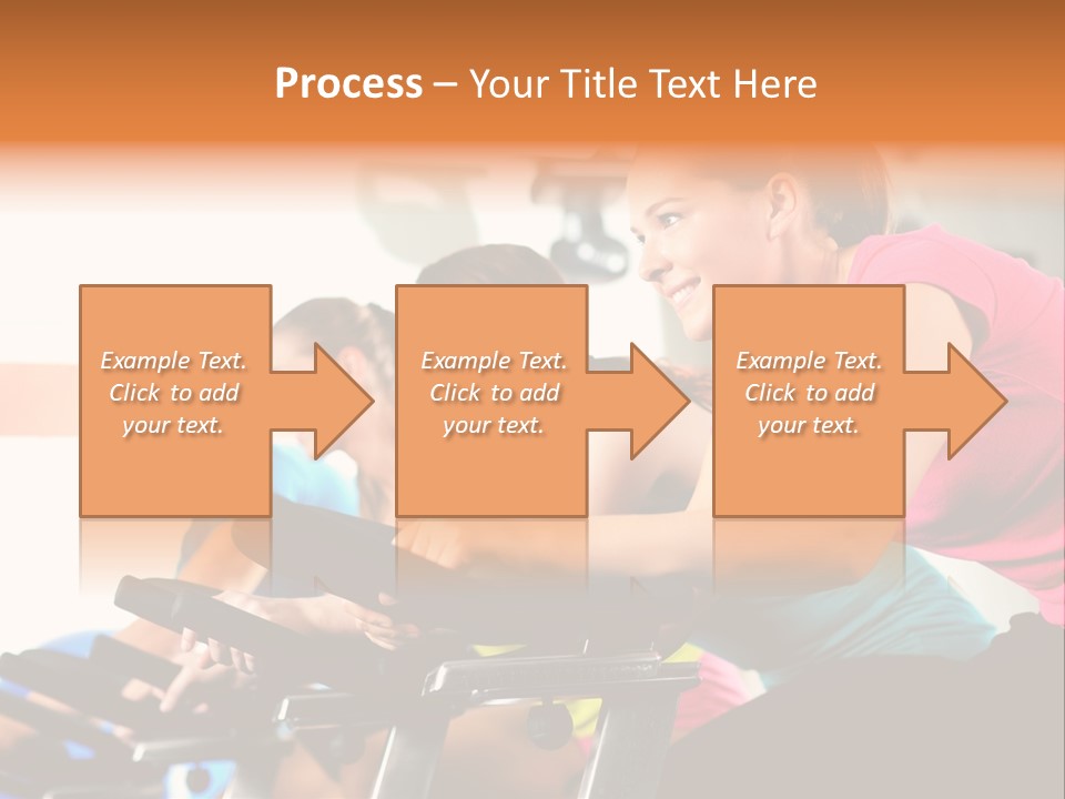 Man Training  PowerPoint Template