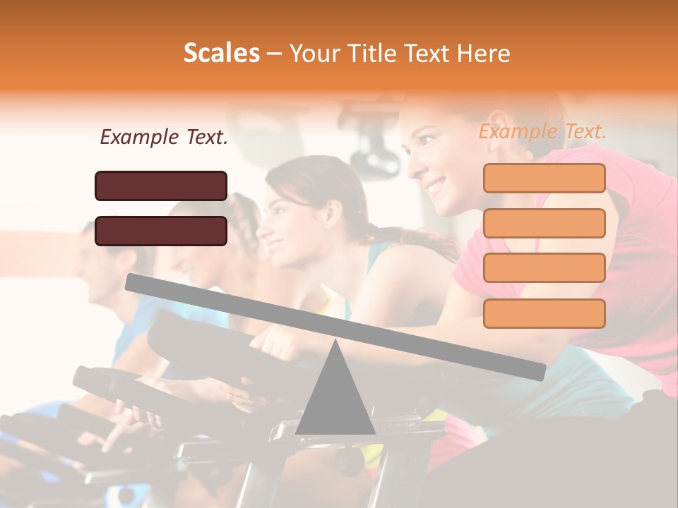 Man Training  PowerPoint Template