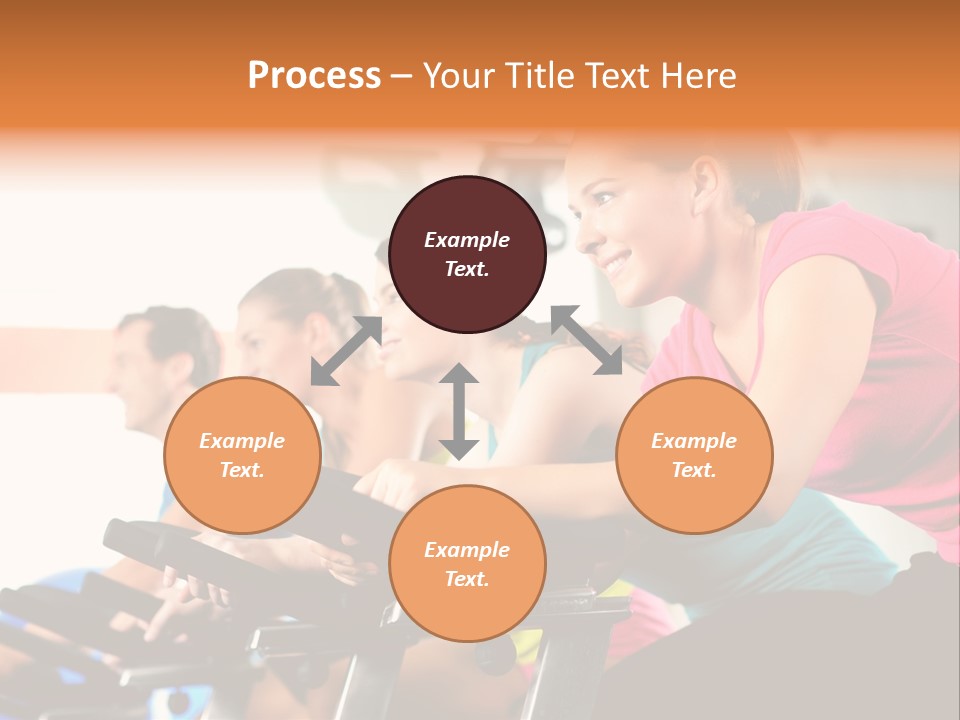 Man Training  PowerPoint Template