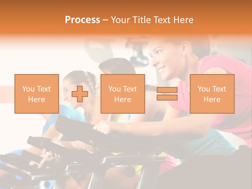 Man Training  PowerPoint Template