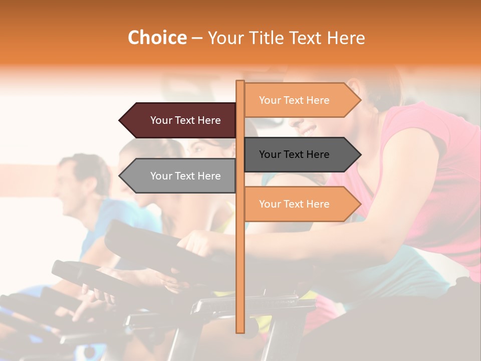 Man Training  PowerPoint Template