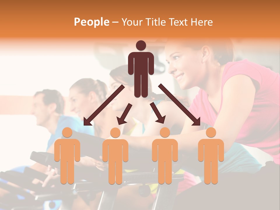 Man Training  PowerPoint Template