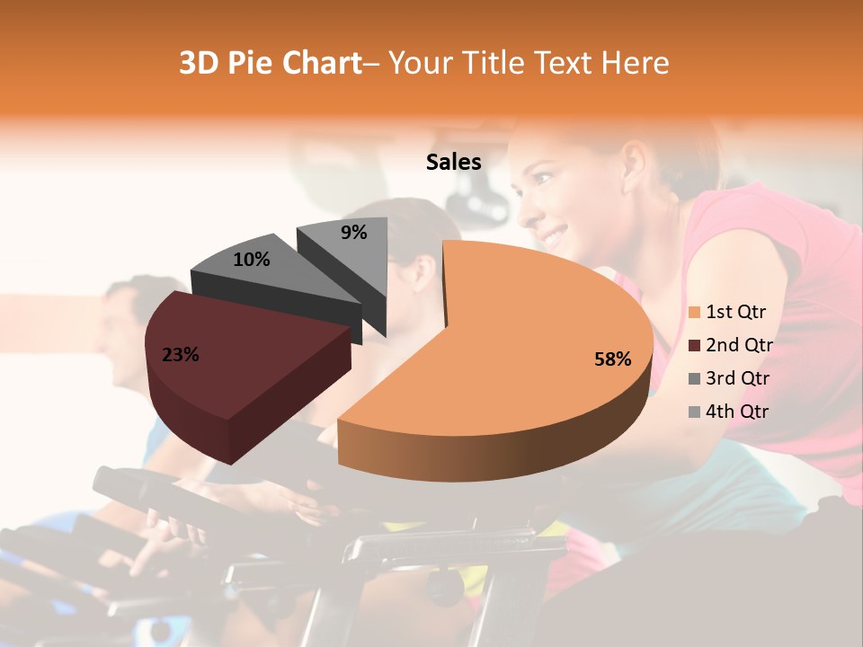 Man Training  PowerPoint Template