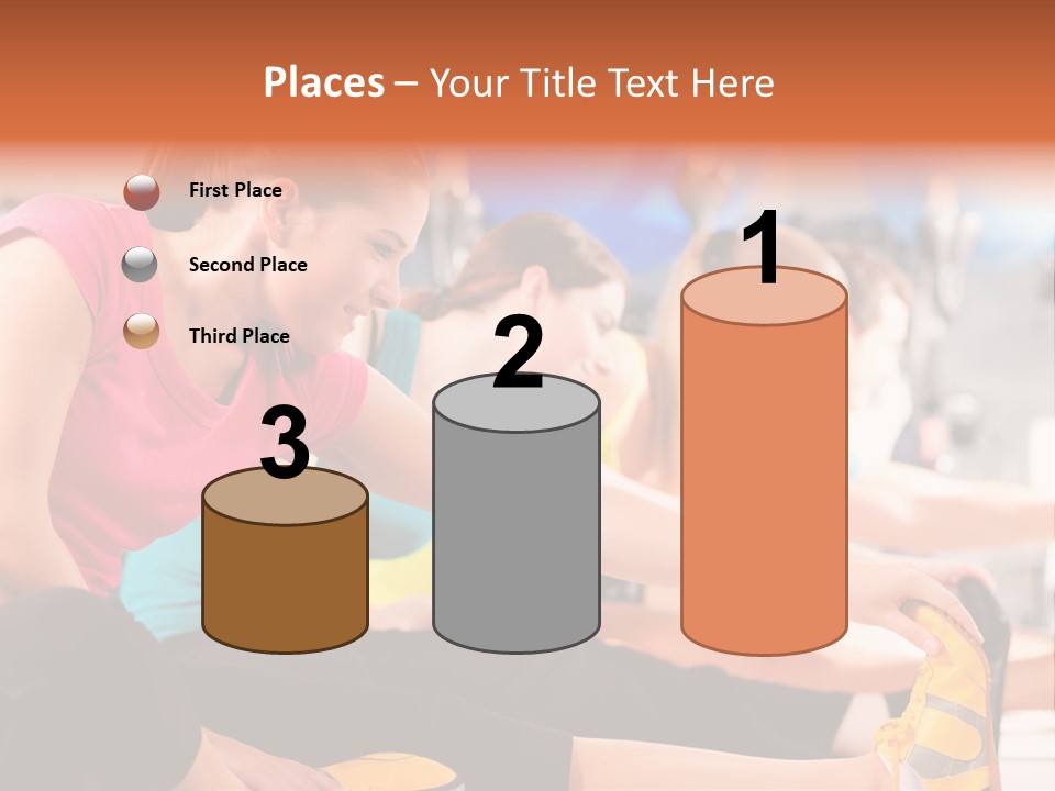 Exercising Sit Muscular PowerPoint Template