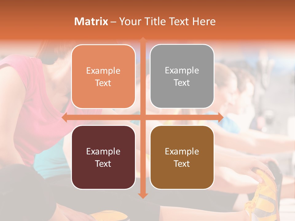 Exercising Sit Muscular PowerPoint Template