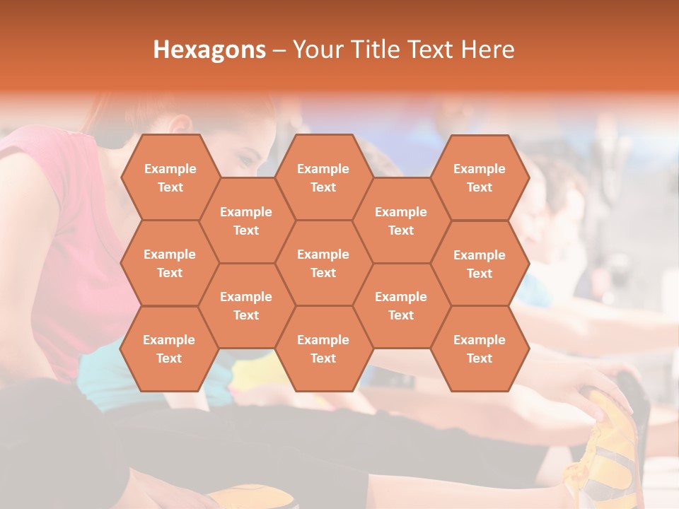 Exercising Sit Muscular PowerPoint Template