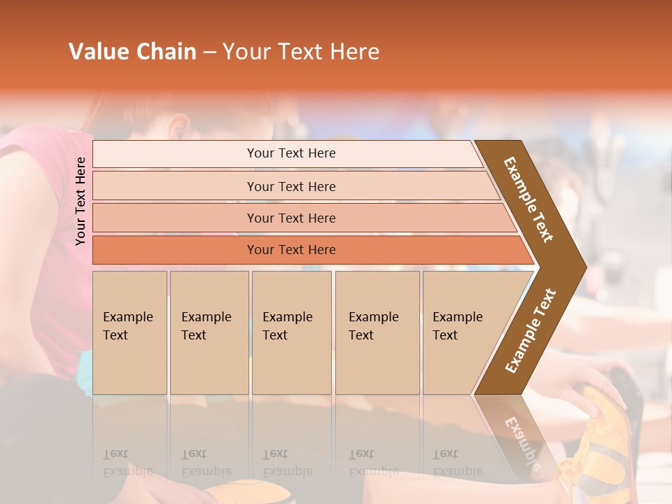 Exercising Sit Muscular PowerPoint Template