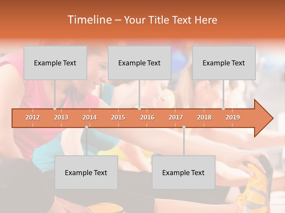 Exercising Sit Muscular PowerPoint Template